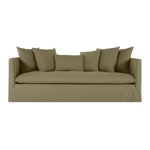 Santa Monica 3 Seat Sofa - Florence Green by Lounge Lovers, a Sofas for sale on Style Sourcebook
