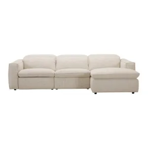 Abode Right Chaise Recliner Sofa - Vue Sand by Lounge Lovers, a Chairs for sale on Style Sourcebook