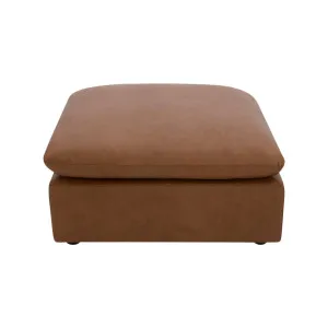Hudson Large Ottoman - Tuscany Tan by Lounge Lovers, a Ottomans for sale on Style Sourcebook