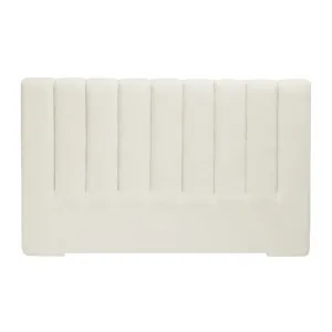 Arlo Double Tufted Headboard - Ivory by Lounge Lovers, a Bed Heads for sale on Style Sourcebook