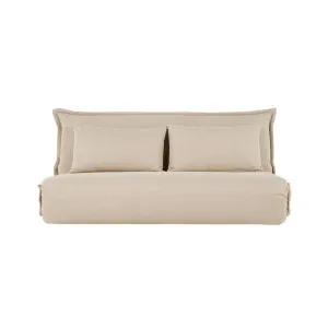 Happy 2 Seat Sofa Bed - Basel Beige by Lounge Lovers, a Sofa Beds for sale on Style Sourcebook