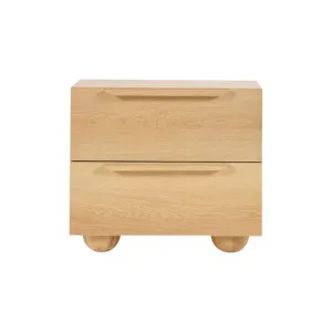 Arlo Bedside Table - Natural by Lounge Lovers, a Bedside Tables for sale on Style Sourcebook
