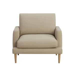Tilly Armchair - Porto Almond by Lounge Lovers, a Chairs for sale on Style Sourcebook