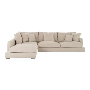 Long Beach Left Corner Sofa - Sienna Natural by Lounge Lovers, a Sofas for sale on Style Sourcebook