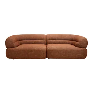 Brooklyn 3 Seat Sofa - Cleo Caramel by Lounge Lovers, a Sofas for sale on Style Sourcebook