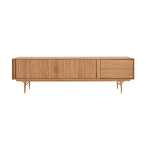 Manhattan 200cm TV Unit - Oak by Lounge Lovers, a Entertainment Units & TV Stands for sale on Style Sourcebook