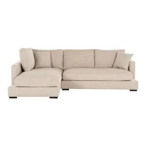 Long Beach Mini Left Corner Sofa - Sienna Natural by Lounge Lovers, a Sofas for sale on Style Sourcebook