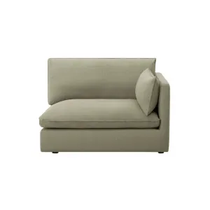Loft Modular Right Arm 128cm - Florence Green by Lounge Lovers, a Sofas for sale on Style Sourcebook