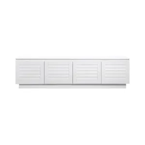 Byron TV Unit - White by Lounge Lovers, a Entertainment Units & TV Stands for sale on Style Sourcebook