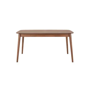Otis Extension Dining Table - Walnut Brown by Lounge Lovers, a Dining Tables for sale on Style Sourcebook