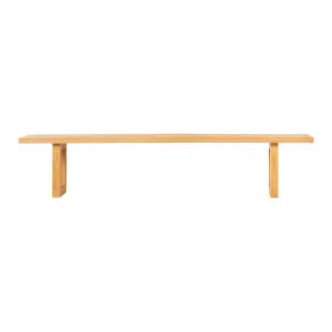 Bronte 220cm Bench - Natural by Lounge Lovers, a Benches for sale on Style Sourcebook