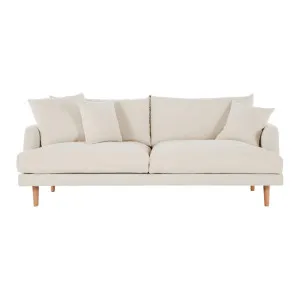 Hampton 3 Seat Sofa - Drift Natural by Lounge Lovers, a Sofas for sale on Style Sourcebook