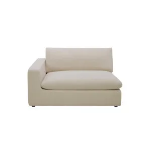 Hudson Modular Left Chaise - Luxe Natural by Lounge Lovers, a Sofas for sale on Style Sourcebook