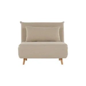 Bishop Armchair - Dream Beige by Lounge Lovers, a Sofa Beds for sale on Style Sourcebook