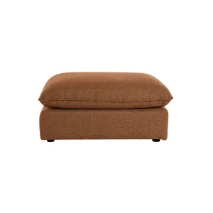 Loft Mini Ottoman - Luxe Rust by Lounge Lovers, a Ottomans for sale on Style Sourcebook