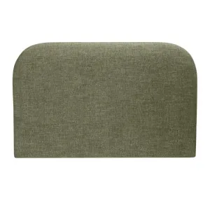 Arlo Double Curved Headboard - Green by Lounge Lovers, a Bed Heads for sale on Style Sourcebook
