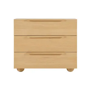 Arlo 3 Draw Dresser - Natural by Lounge Lovers, a Dressing Tables for sale on Style Sourcebook
