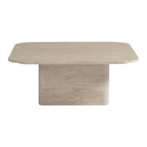 Cava Square Coffee Table - Travertine by Lounge Lovers, a Coffee Table for sale on Style Sourcebook