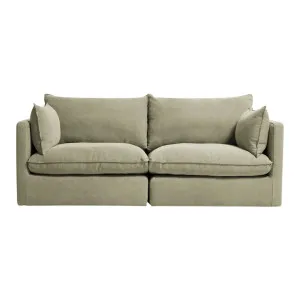 Loft Mini 2 Seat Sofa - Florence Green by Lounge Lovers, a Sofas for sale on Style Sourcebook