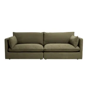 Loft 4 Seat Sofa - Luxe Palm Green by Lounge Lovers, a Sofas for sale on Style Sourcebook