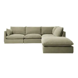 Loft Mini Right Corner Sofa - Florence Green by Lounge Lovers, a Sofas for sale on Style Sourcebook