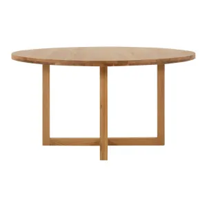 Bronte Round 150cm Dining Table - Natural by Lounge Lovers, a Dining Tables for sale on Style Sourcebook