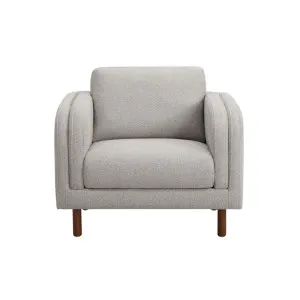 Lila Armchair - Aria Grey by Lounge Lovers, a Chairs for sale on Style Sourcebook