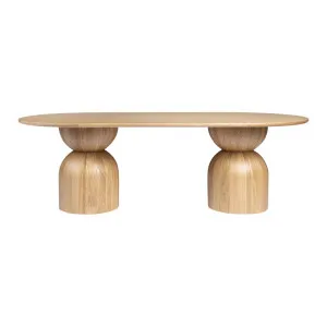 Campana Oval Dining Table - Natural by Lounge Lovers, a Dining Tables for sale on Style Sourcebook