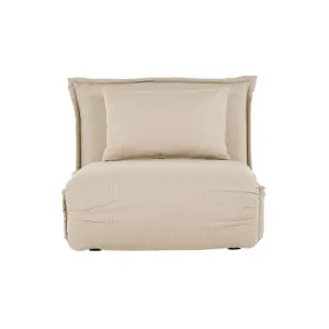 Happy Armchair Sofa Bed- Basel Beige by Lounge Lovers, a Sofa Beds for sale on Style Sourcebook