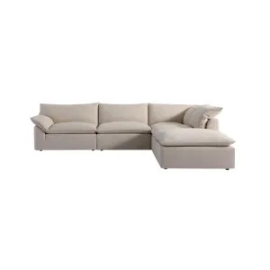 Billow Right Corner Sofa - Florence Natural by Lounge Lovers, a Sofas for sale on Style Sourcebook
