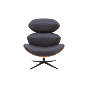 Arnold Swivel Chair - Texas Midnight by Lounge Lovers, a Chairs for sale on Style Sourcebook