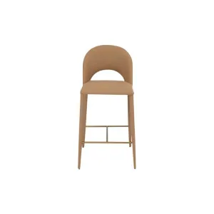 Casa Bar Stool - Tan PU by Lounge Lovers, a Bar Stools for sale on Style Sourcebook