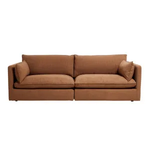 Loft 4 Seat Sofa - Luxe Rust by Lounge Lovers, a Sofas for sale on Style Sourcebook