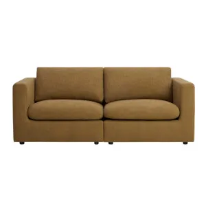Hudson Mini 3 Seat Sofa - Luxe Spice by Lounge Lovers, a Sofas for sale on Style Sourcebook