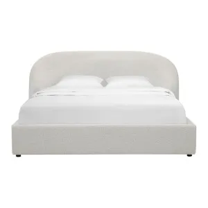 Nocturne King Bed - Frostline Natural by Lounge Lovers, a Beds & Bed Frames for sale on Style Sourcebook