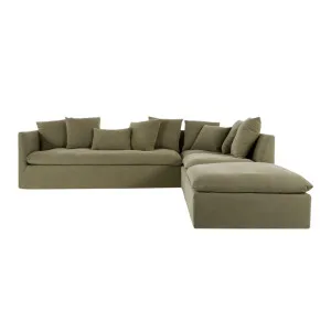 Santa Monica Right Corner Sofa - Florence Green by Lounge Lovers, a Sofas for sale on Style Sourcebook