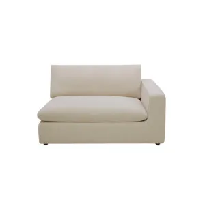 Hudson Modular Right Chaise - Luxe Natural by Lounge Lovers, a Sofas for sale on Style Sourcebook