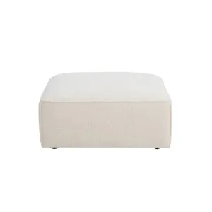 Jude Ottoman - Panama Ivory by Lounge Lovers, a Ottomans for sale on Style Sourcebook