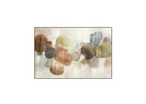 Muted Garden Forms Wall Art Canvas 120cm x 80cm by Luxe Mirrors, a Prints for sale on Style Sourcebook