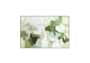 Green Reverie Wall Art Canvas 120cm x 80cm by Luxe Mirrors, a Prints for sale on Style Sourcebook