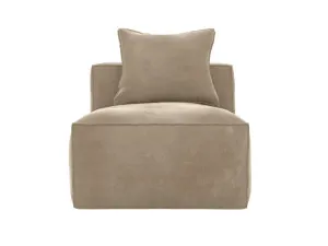 Riley Apt Muse Soft Brown Module Armless by James Lane, a Sofas for sale on Style Sourcebook