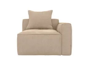 Riley Apt Muse Driftwood Right Arm Facing Chair Module by James Lane, a Sofas for sale on Style Sourcebook