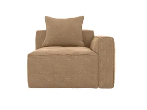 Riley Apt Avon Honey Right Arm Facing Chair Module by James Lane, a Sofas for sale on Style Sourcebook