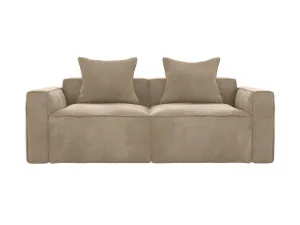 Riley Apt Muse Soft Brown Sofa - 2 Seater by James Lane, a Sofas for sale on Style Sourcebook