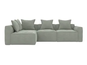 Riley Apt Avon Sage Corner Modular Sofa LAF Terminal - 4 Seater by James Lane, a Sofas for sale on Style Sourcebook
