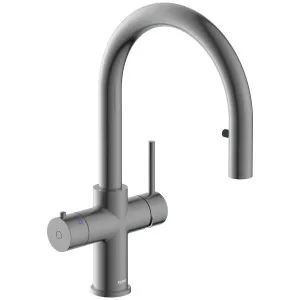 Peppy Taps Flagship 4in1 Pull Out Boiling and Ambient Filtered Water Tap Gun Metal Grey 4IN1BAPOGMG by Peppy Taps, a Kitchen Taps & Mixers for sale on Style Sourcebook