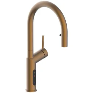 Peppy Taps Signature 4in1 Pull Out Boiling and Chilled Filtered Water Tap Brushed Bronze 4IN1BCELECPOBB by Peppy Taps, a Kitchen Taps & Mixers for sale on Style Sourcebook
