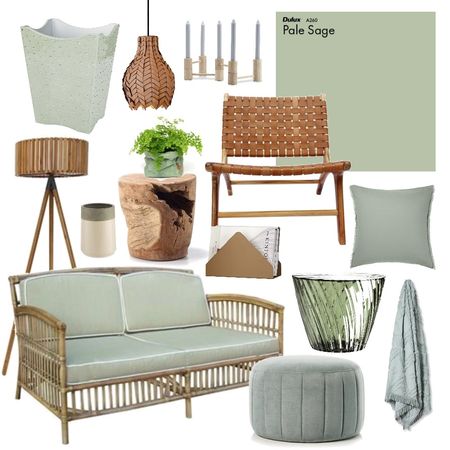 Sage Interior Design Mood Board by Thediydecorator - Style Sourcebook