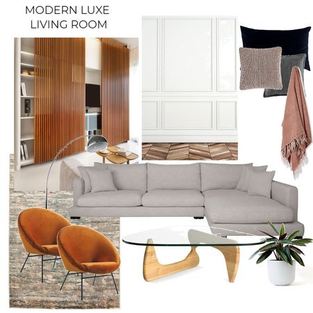 Living Room Interior Design Mood Board by Ling - Style Sourcebook