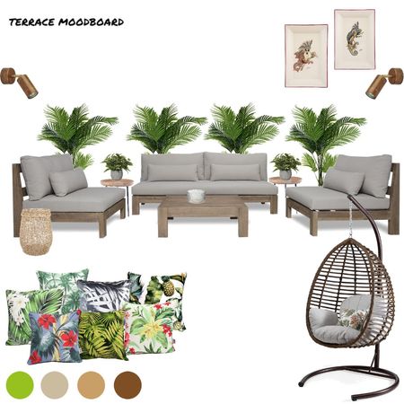 TERRACE MOODBOARD Interior Design Mood Board by helinbalci - Style ...